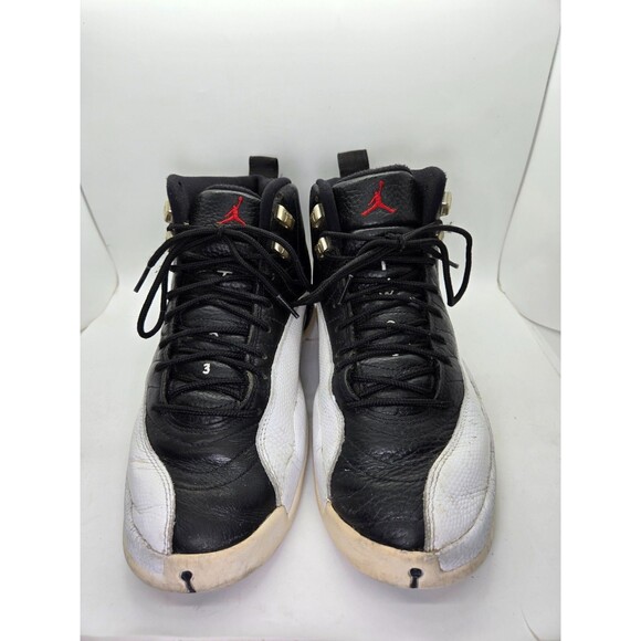 Air Jordan 12 Retro “Playoff” 2022 Shoes Men’s 10 Black White Athletic Sneakers main image 6